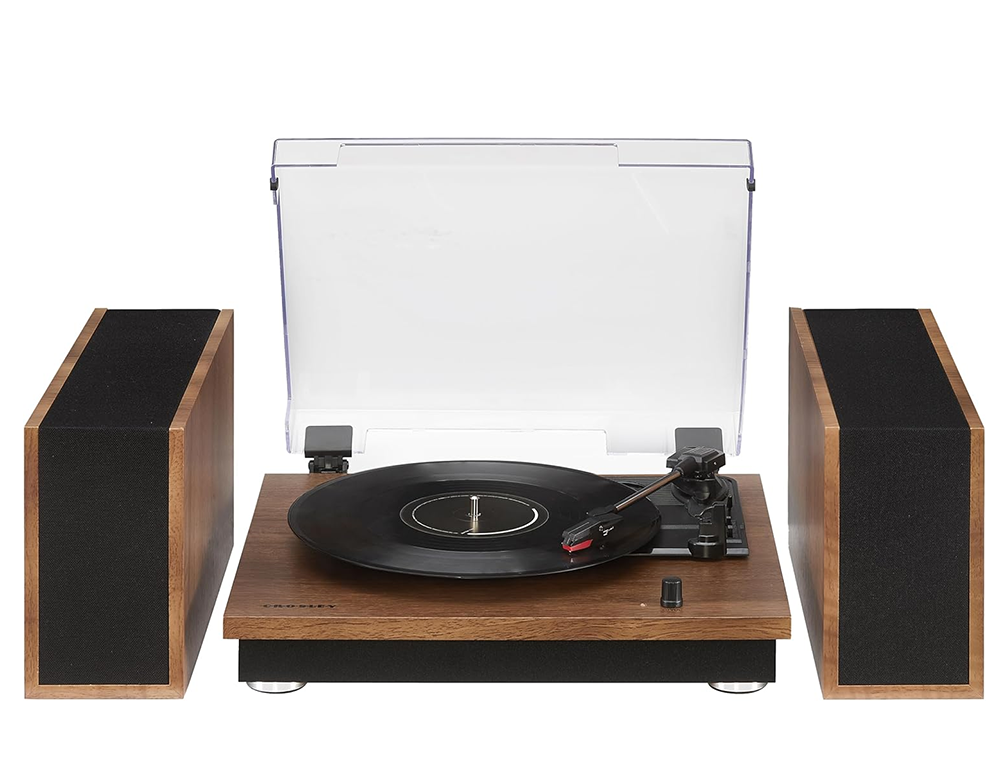 Виниловый проигрыватель Crosley Riff - Walnut