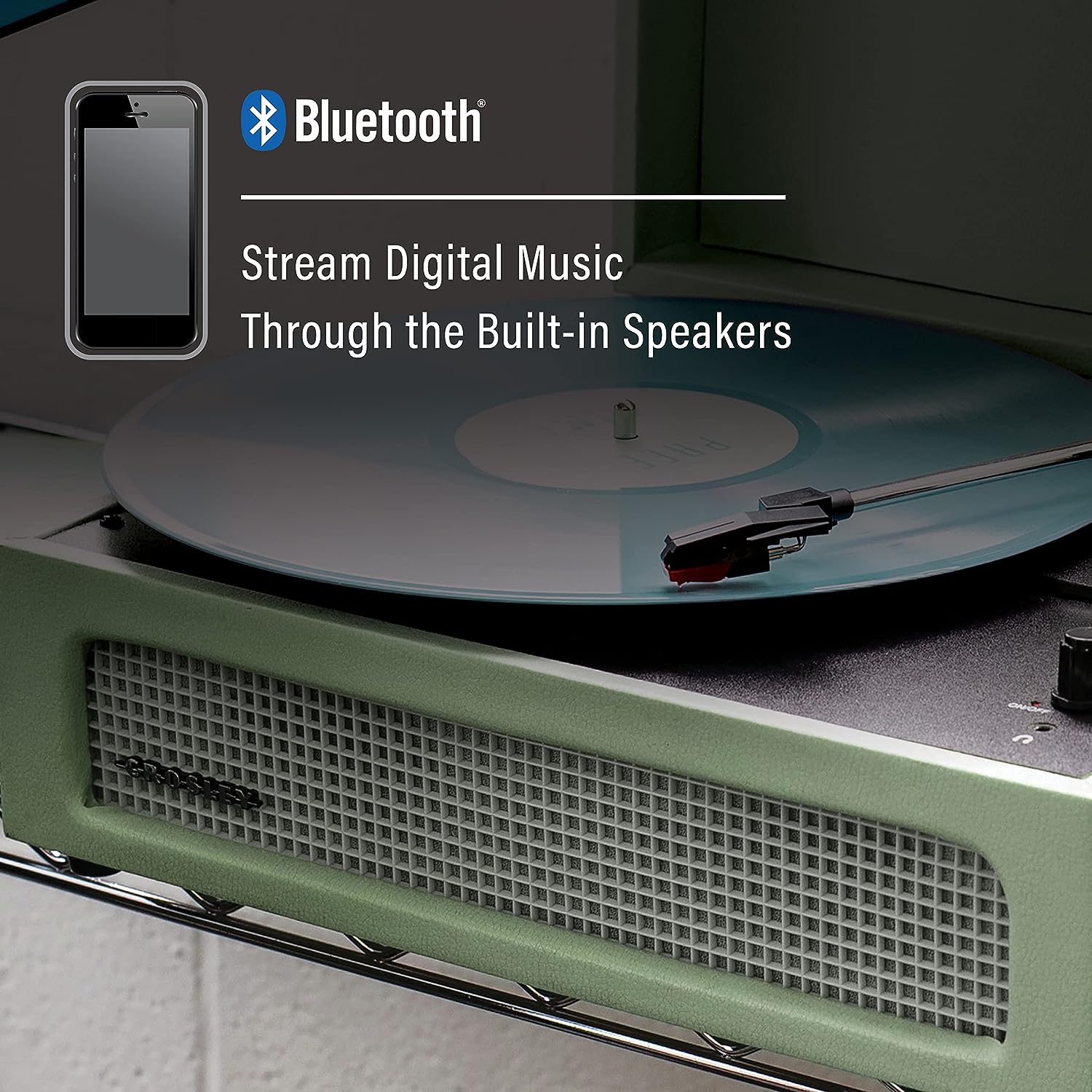Виниловый проигрыватель Crosley Voyager - Sage 7