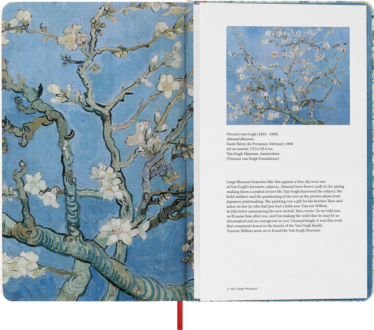 Блокнот Черный средний для очерков, Moleskine Art Van Gogh, SKARTQP063VANGOGH 4