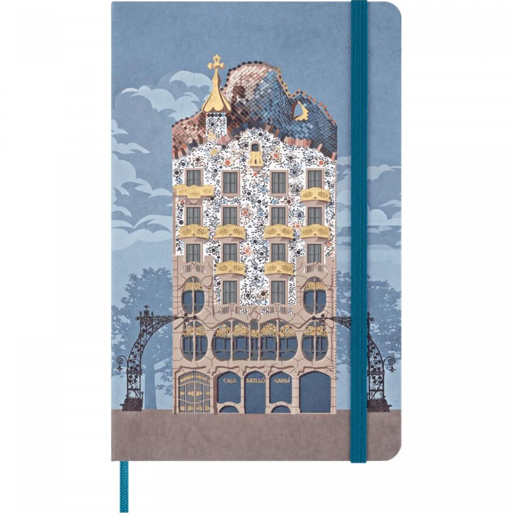Записная книжка средняя линия, Moleskine Casa Batllo, SENTBL6865CBATLLO