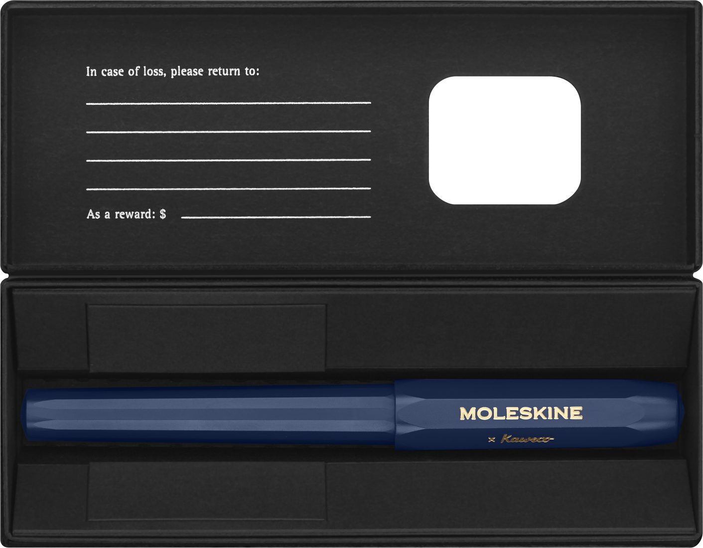 Ручка шариковая 1,0 мм, синяя Moleskine x Kaweco, KAWBALLPENBLUE 2