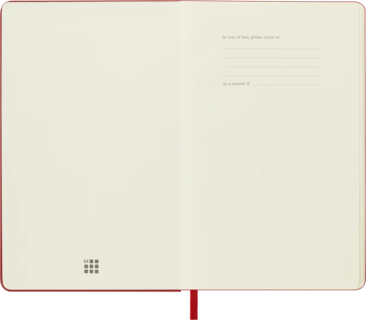 Ежедневник 2025 карманный, красный, Moleskine, DHF212DC2Y25 5