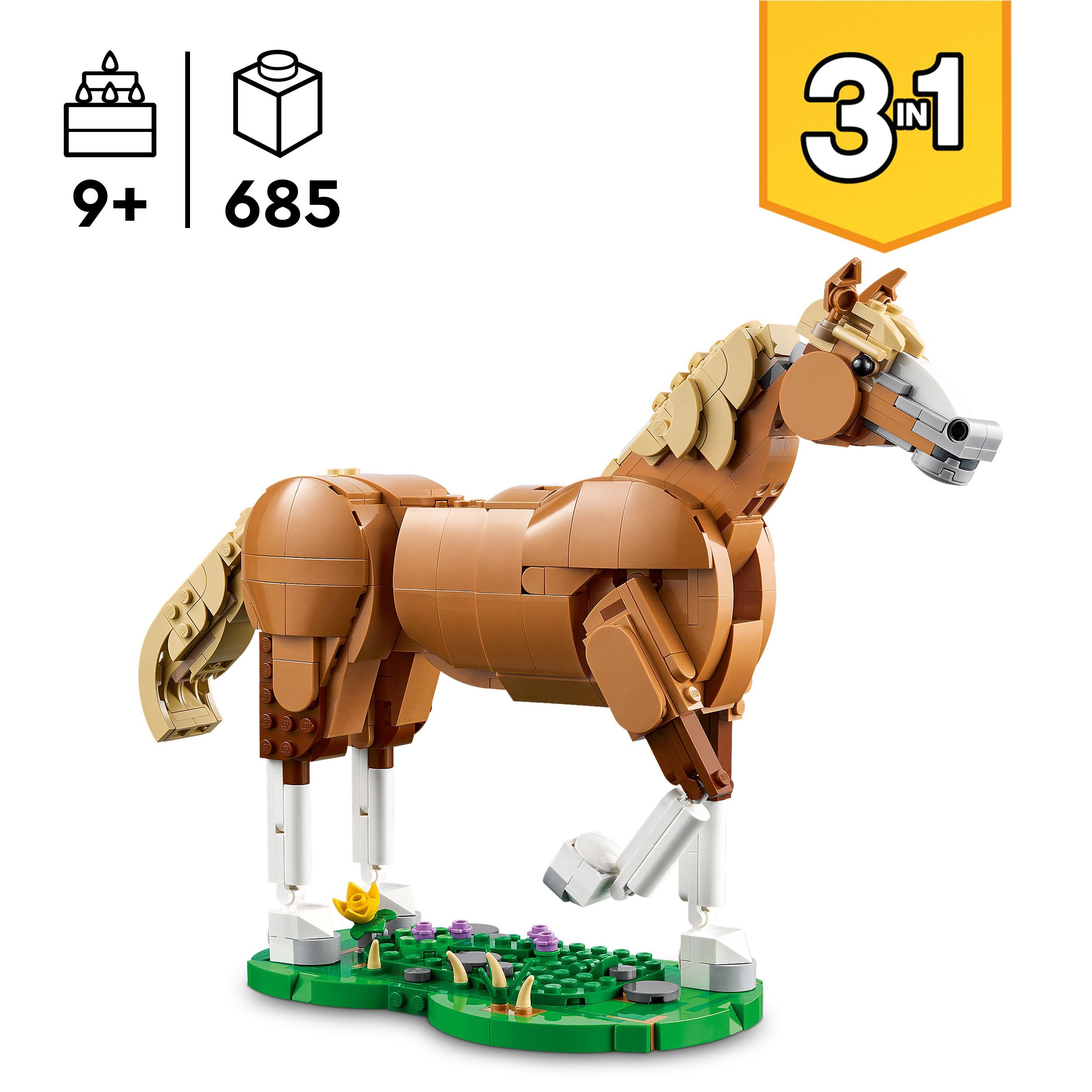 Конструктор Lego Creator "Прекрасный конь", 31166 1