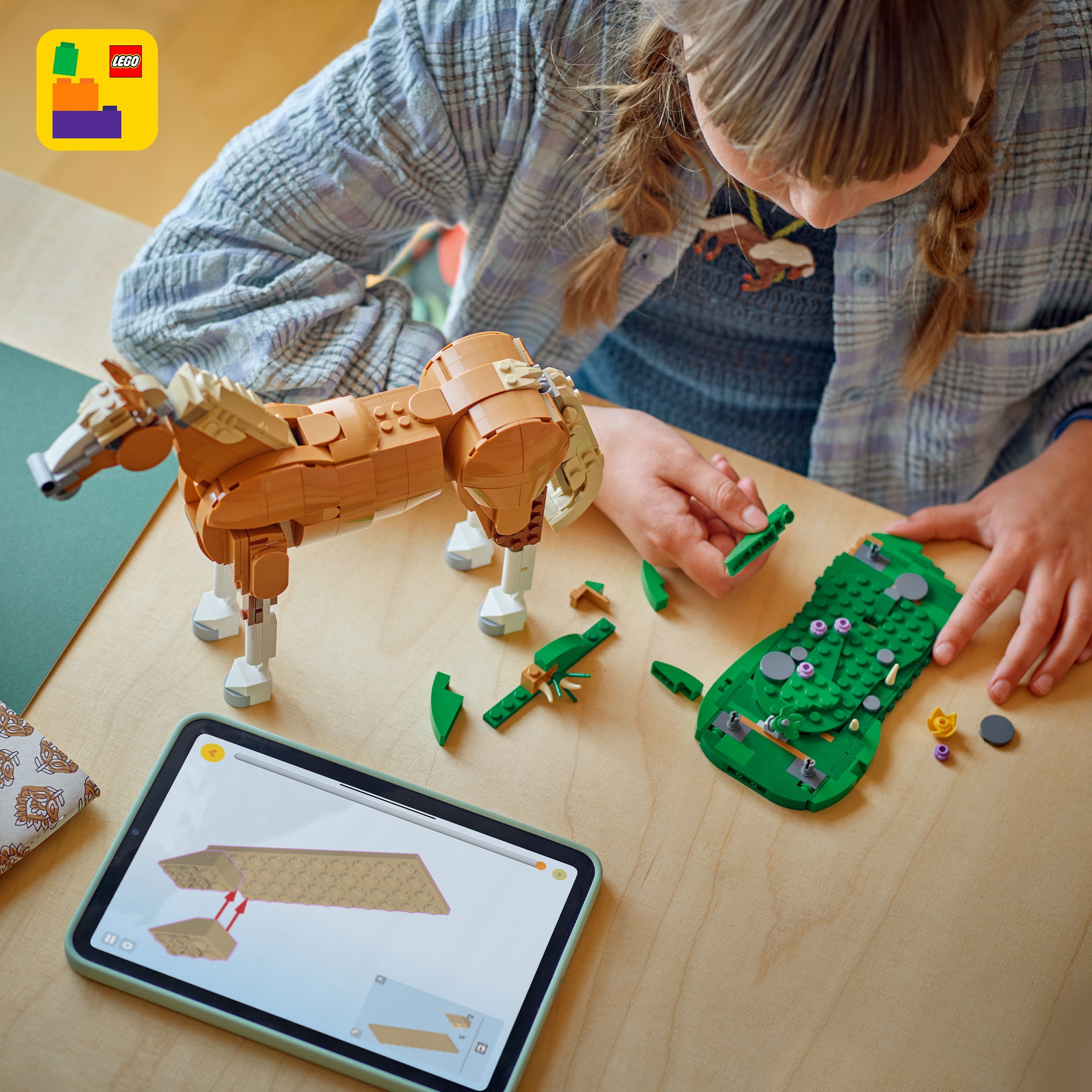 Конструктор Lego Creator "Прекрасный конь", 31166 12