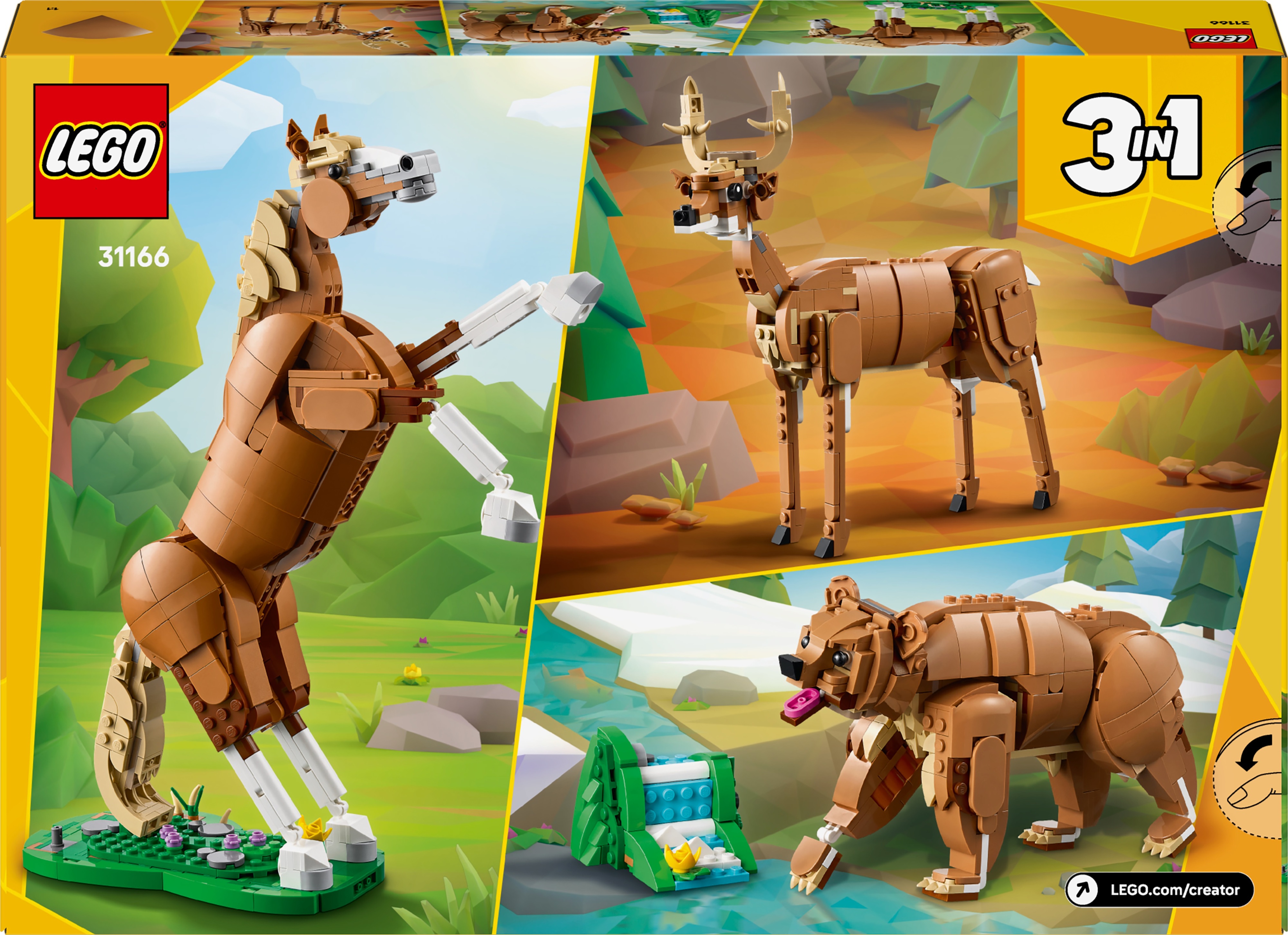 Конструктор Lego Creator "Прекрасный конь", 31166 14