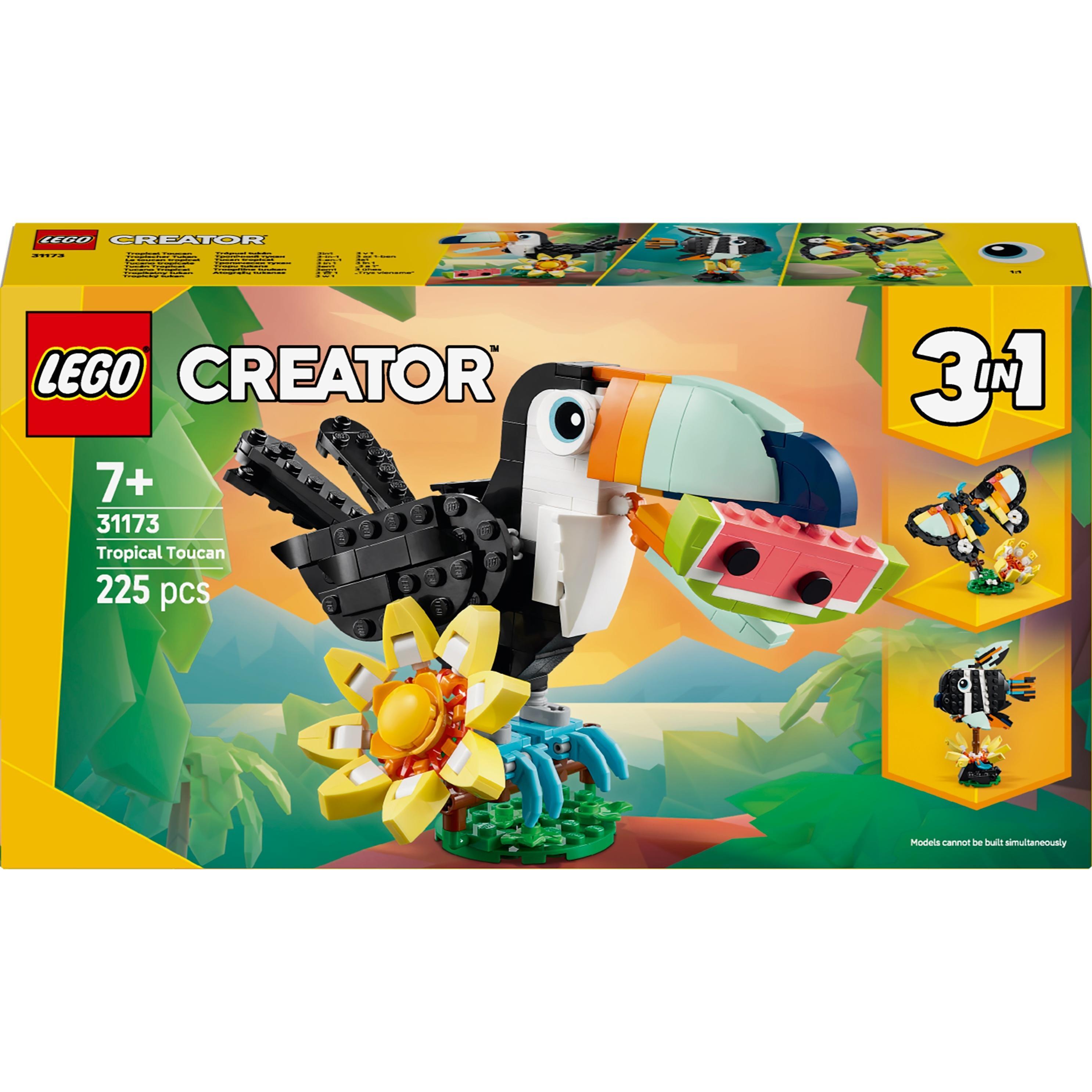 Конструктор Lego Creator "Дикие животные: тропический тукан", 31173