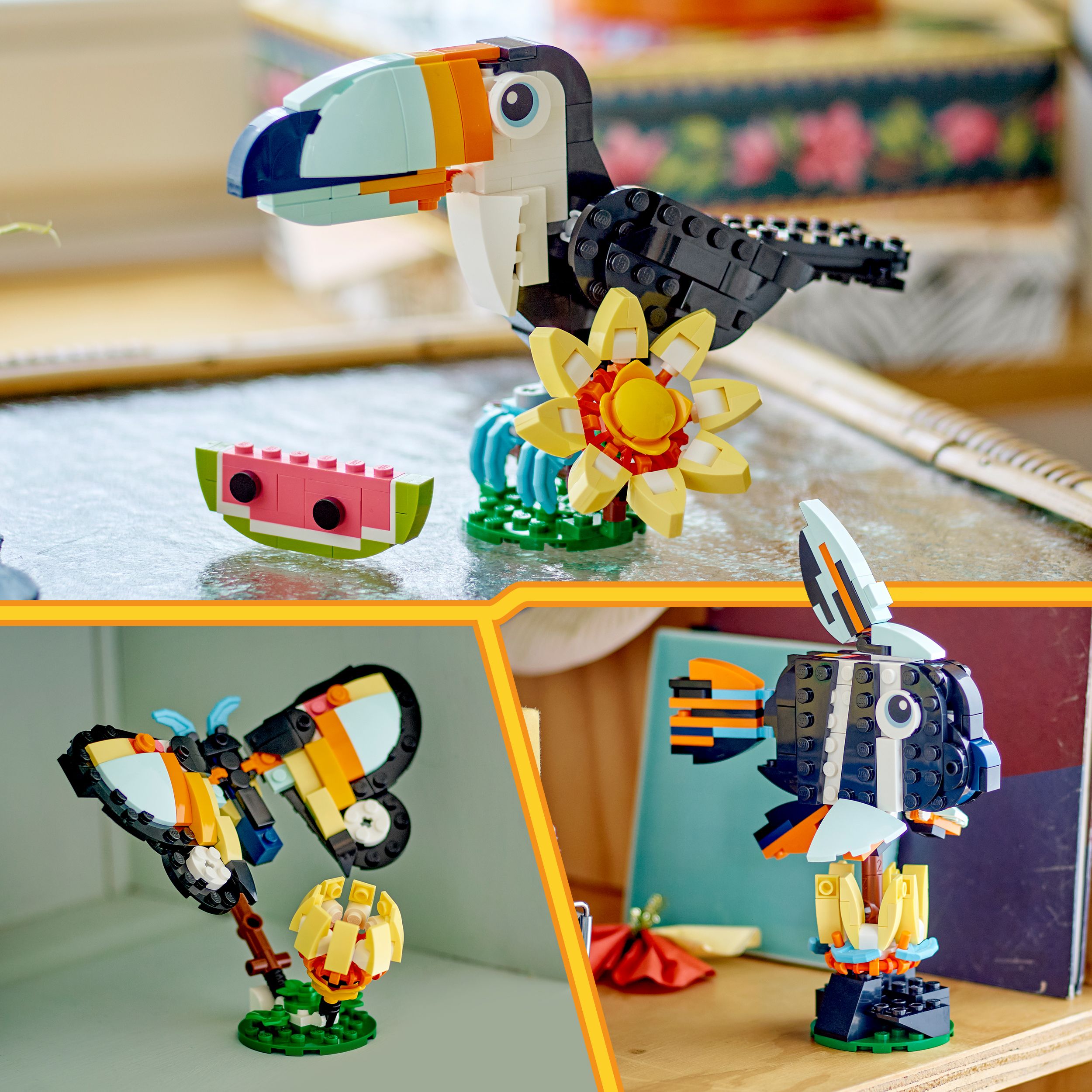 Конструктор Lego Creator "Дикие животные: тропический тукан", 31173 5