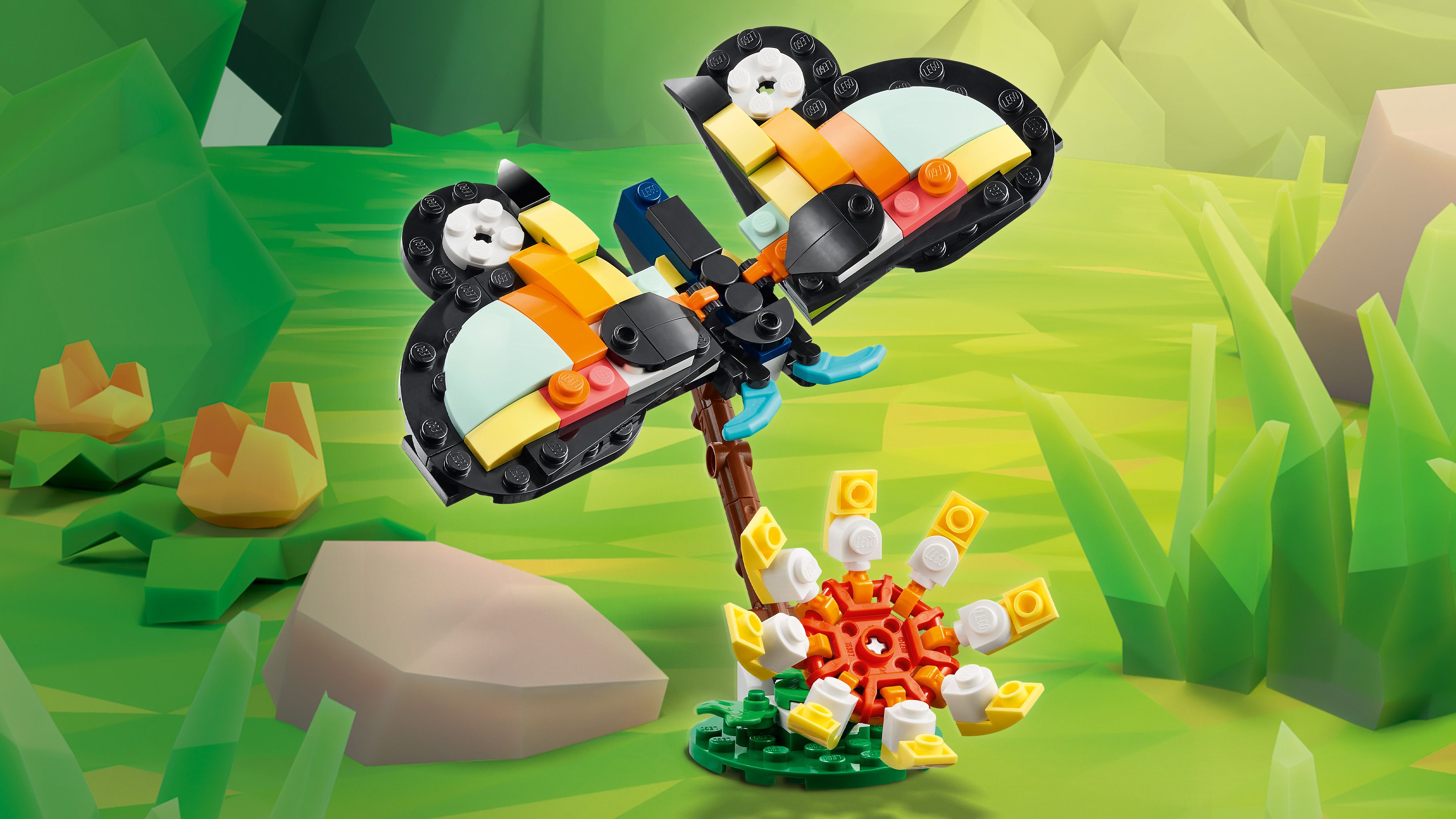 Конструктор Lego Creator "Дикие животные: тропический тукан", 31173 8