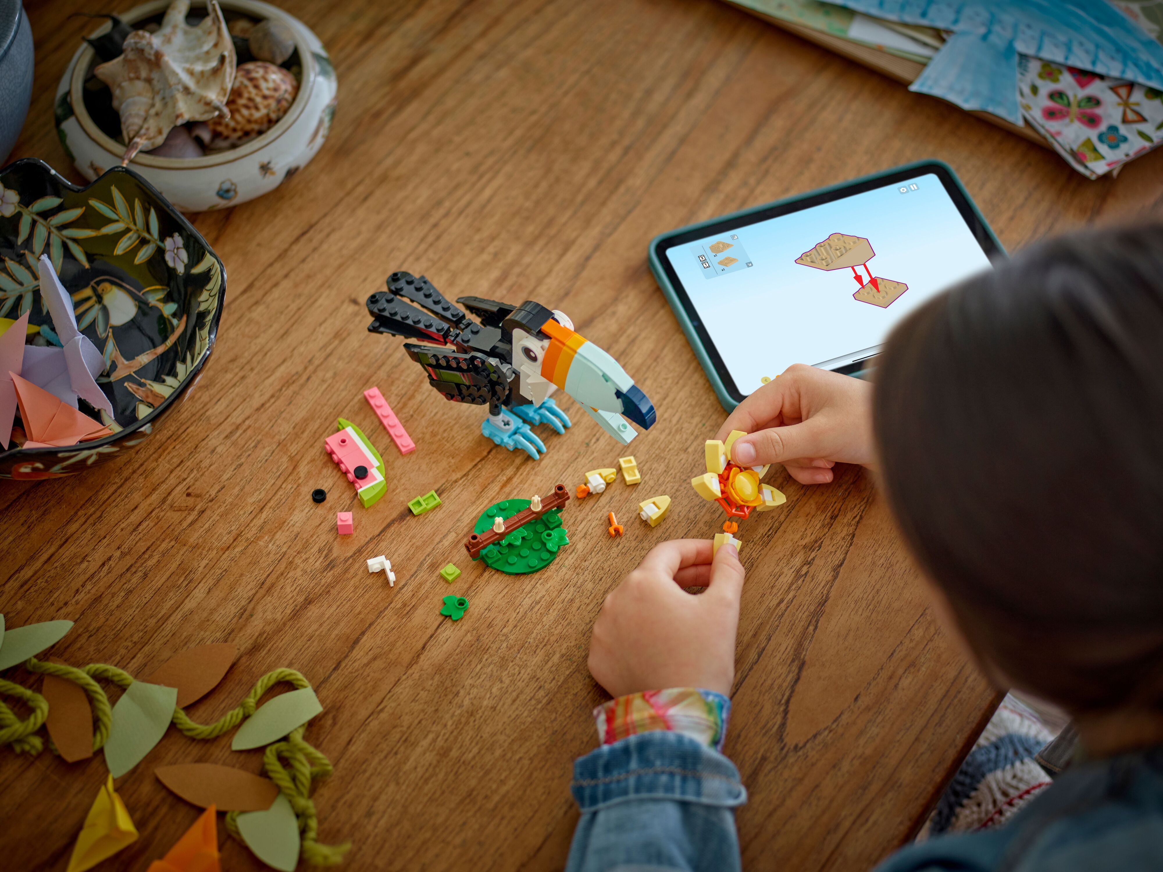Конструктор Lego Creator "Дикие животные: тропический тукан", 31173 9