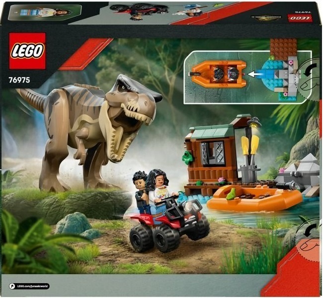 Конструктор Lego Jurassic World "Побег по реке от тираннозавра", 76975 10