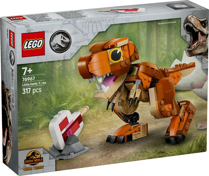 Конструктор Lego Jurassic World "Little Eatie: тираннозавр", 76967 1