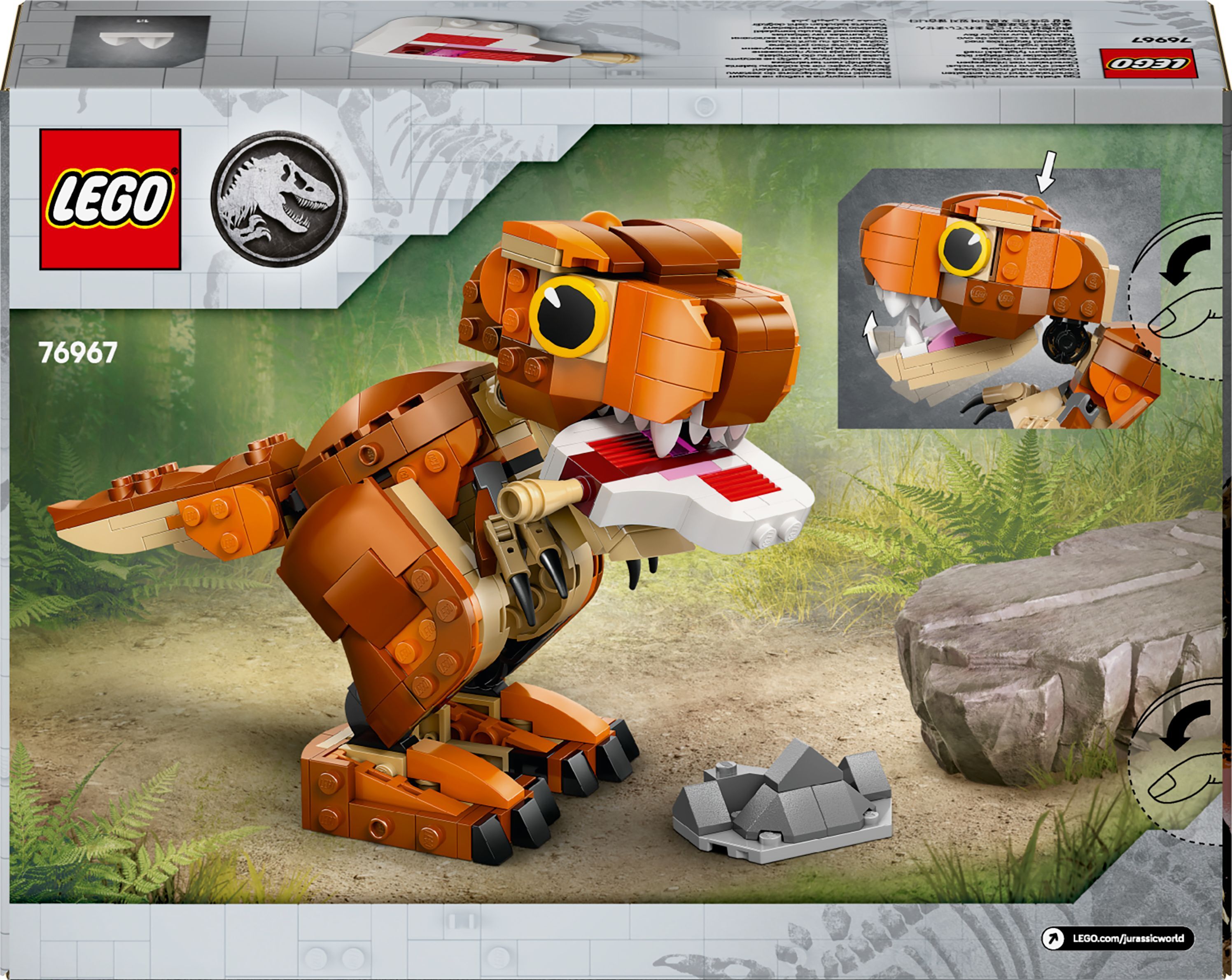 Конструктор Lego Jurassic World "Little Eatie: тираннозавр", 76967 12
