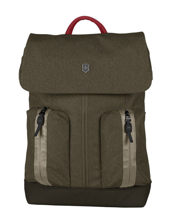 Рюкзак Altmont Classic Flapover Laptop с отделением д/ноутбука 15" (18 л) (30*44*12), зелёный, Vt602146
