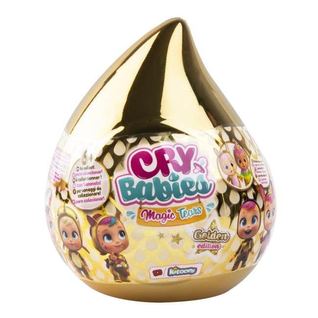 Іграшковий набір з лялькою Crybabies Magic Tears Golden Edition, 93348