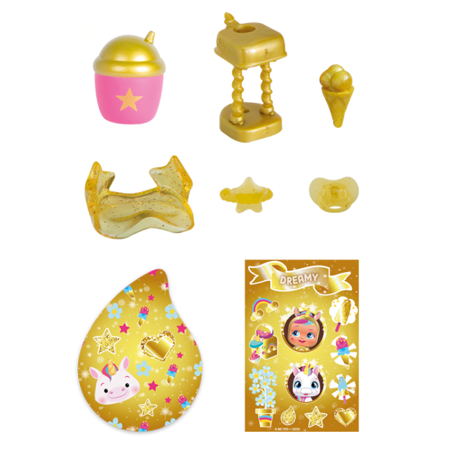 Іграшковий набір з лялькою Crybabies Magic Tears Golden Edition, 93348 2