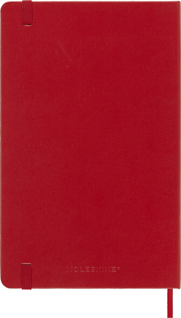Щотижневик 2025 середній, червоний, Moleskine, DHF212WN3Y25 5