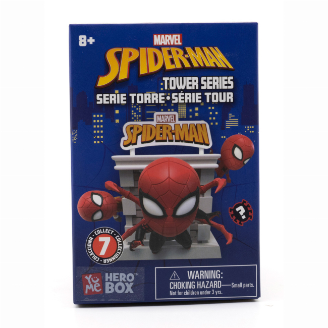Іграшка-сюрприз з колекційною фігуркою Spider-Man (Tower Series), 10142