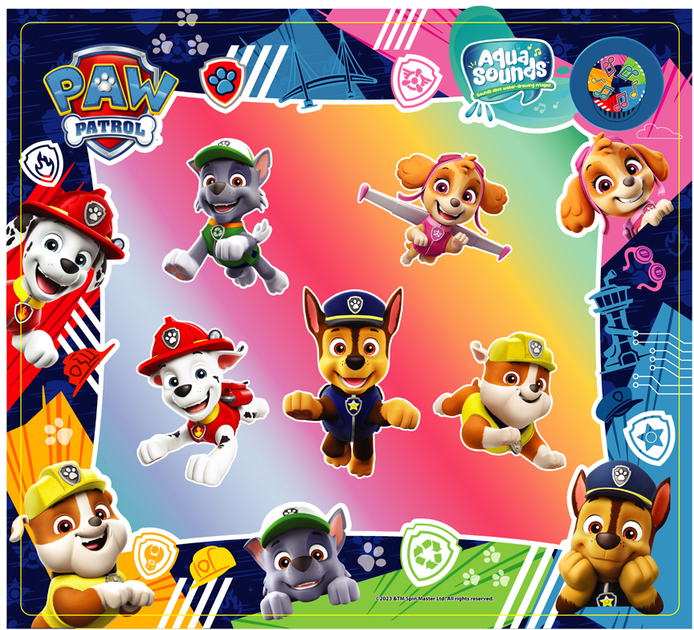Килимок для малювання на водній основі "Magiс aqua sounds PAW Patrol", PAW22301 AquaSound 5