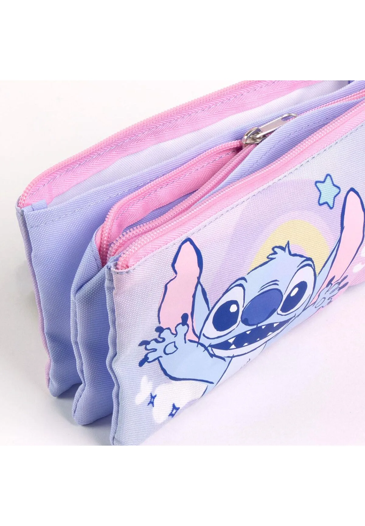 Пенал, рожевий/різнобарвний, STITCH, 2700001660 2