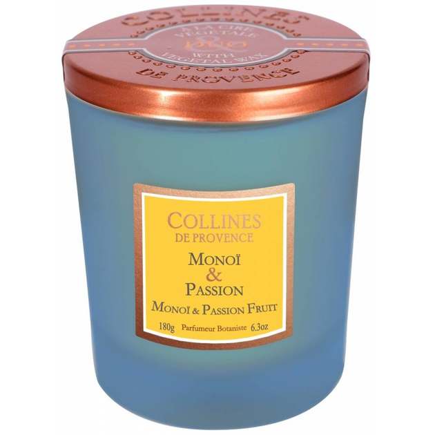 Свеча "Монои и плод страсти" 180 г, C2808MPA, Collines de Provence