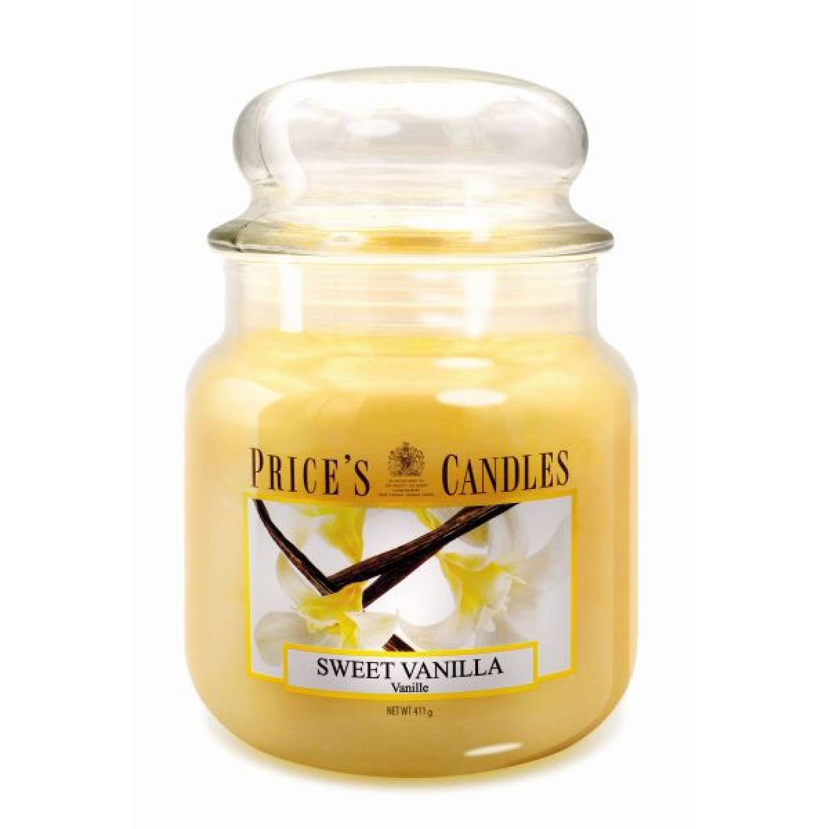 Свеча Сладкая ваниль Price`s Candles 411 г, PMJ11