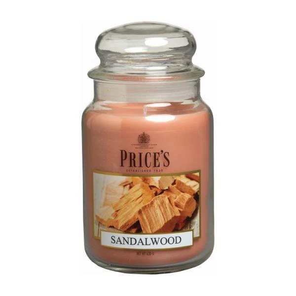 Свеча Сандаловое дерево Price`s Candles 630 г, PBJ54