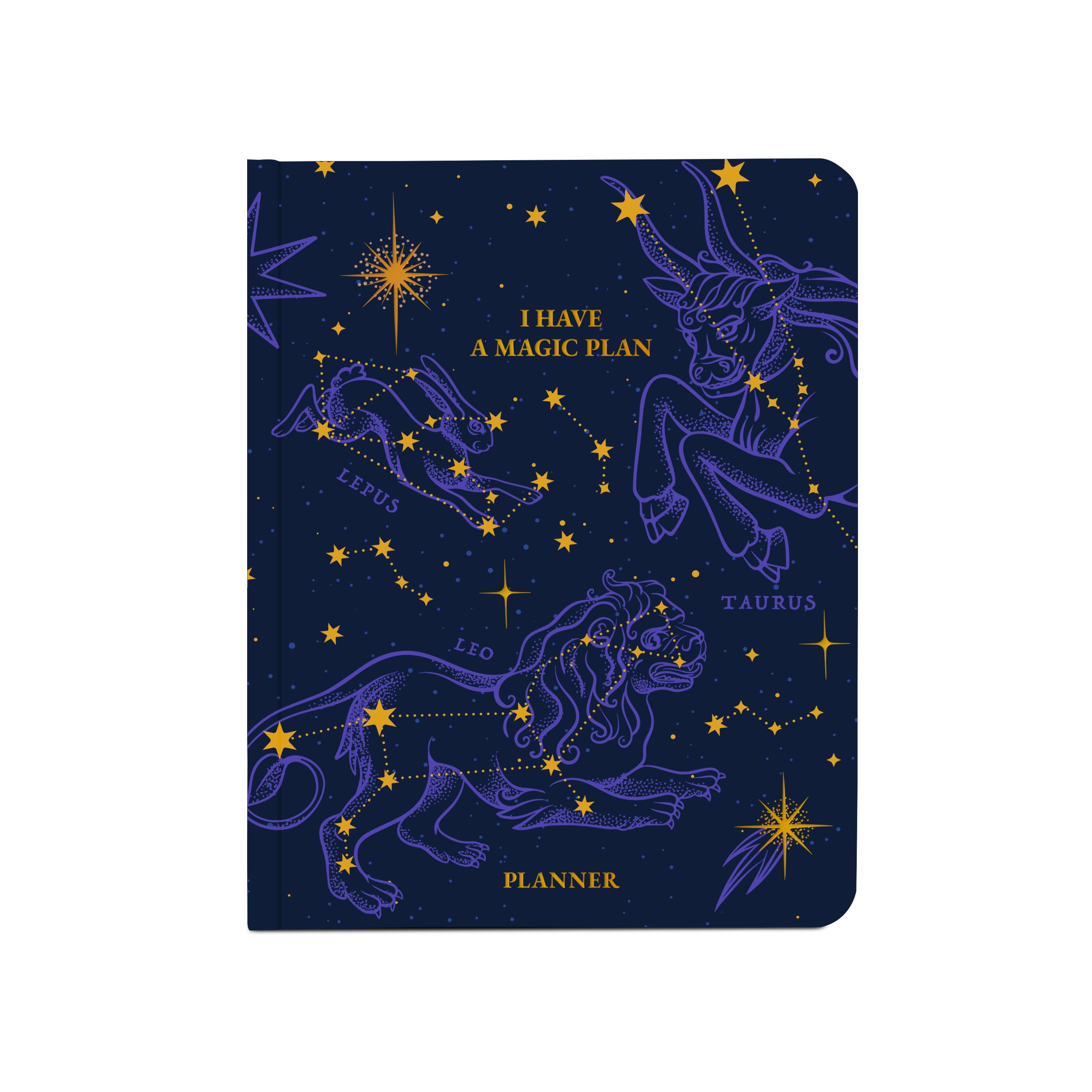 Блокнот для планировки "I HAVE A MAGIC PLAN" синий, orner-2735