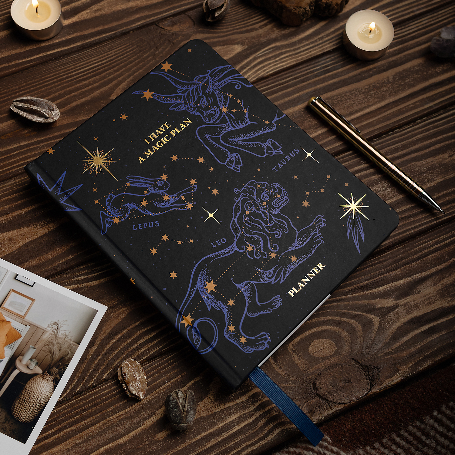 Блокнот для планировки "I HAVE A MAGIC PLAN" синий, orner-2735 2