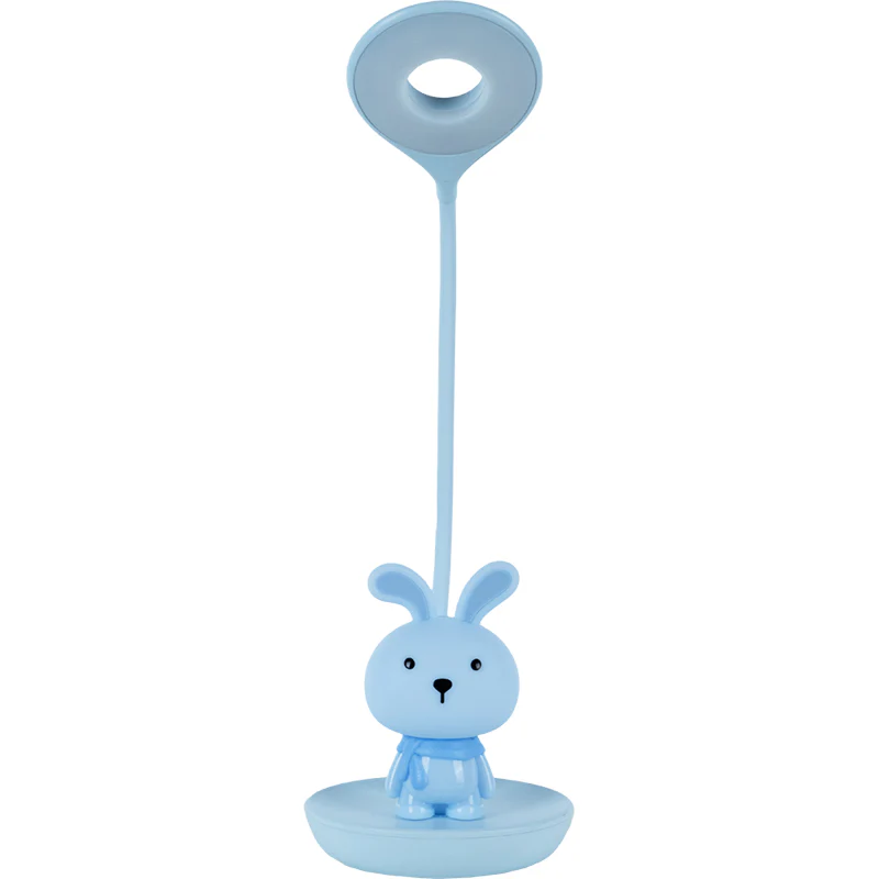Настольная лампа LED с аккумулятором Bunny, голубой, K24-492-1-3