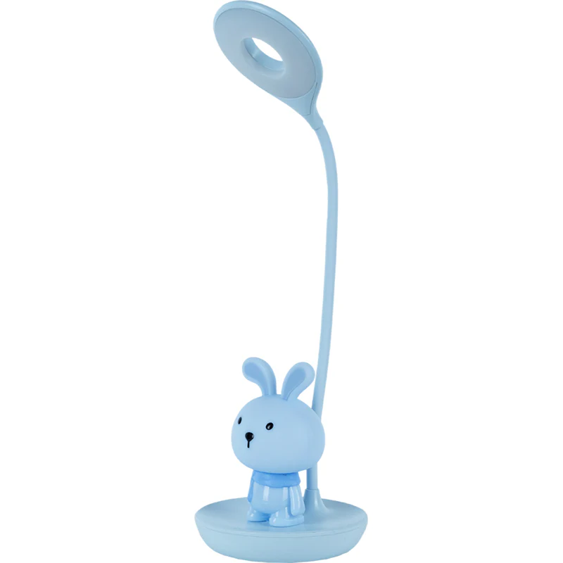 Настольная лампа LED с аккумулятором Bunny, голубой, K24-492-1-3 1