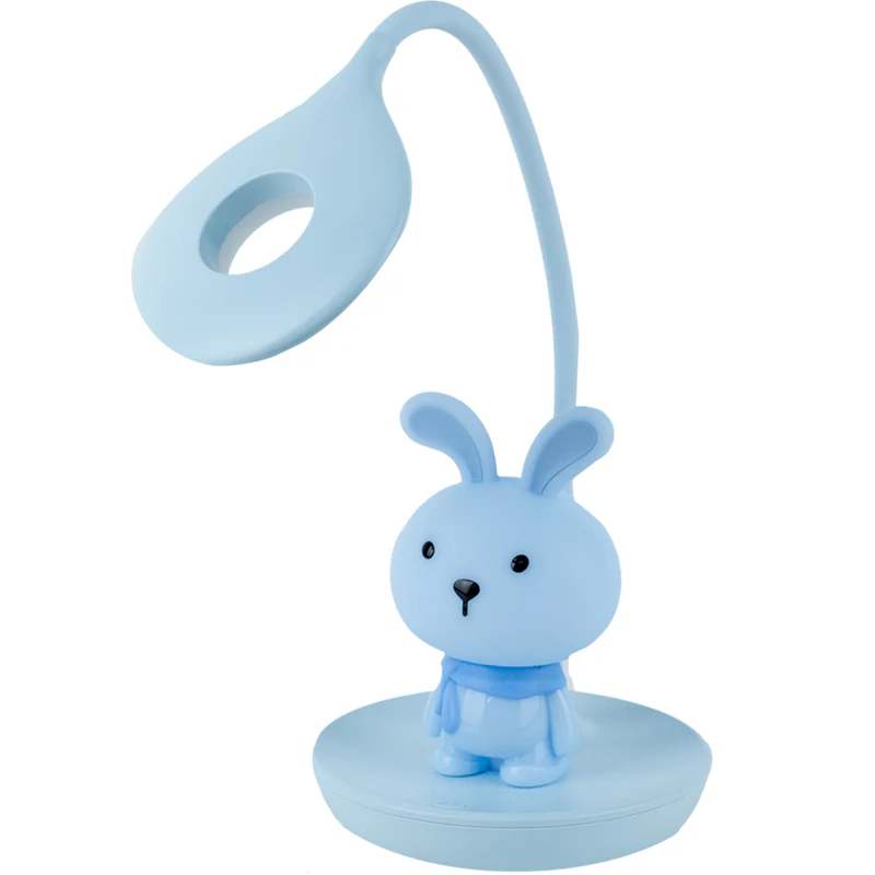 Настольная лампа LED с аккумулятором Bunny, голубой, K24-492-1-3 2