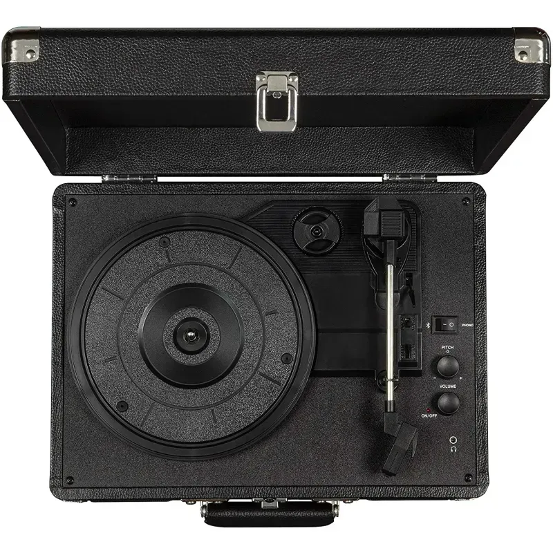 Вініловий програвач Crosley Cruiser Deluxe - Black Ex 2