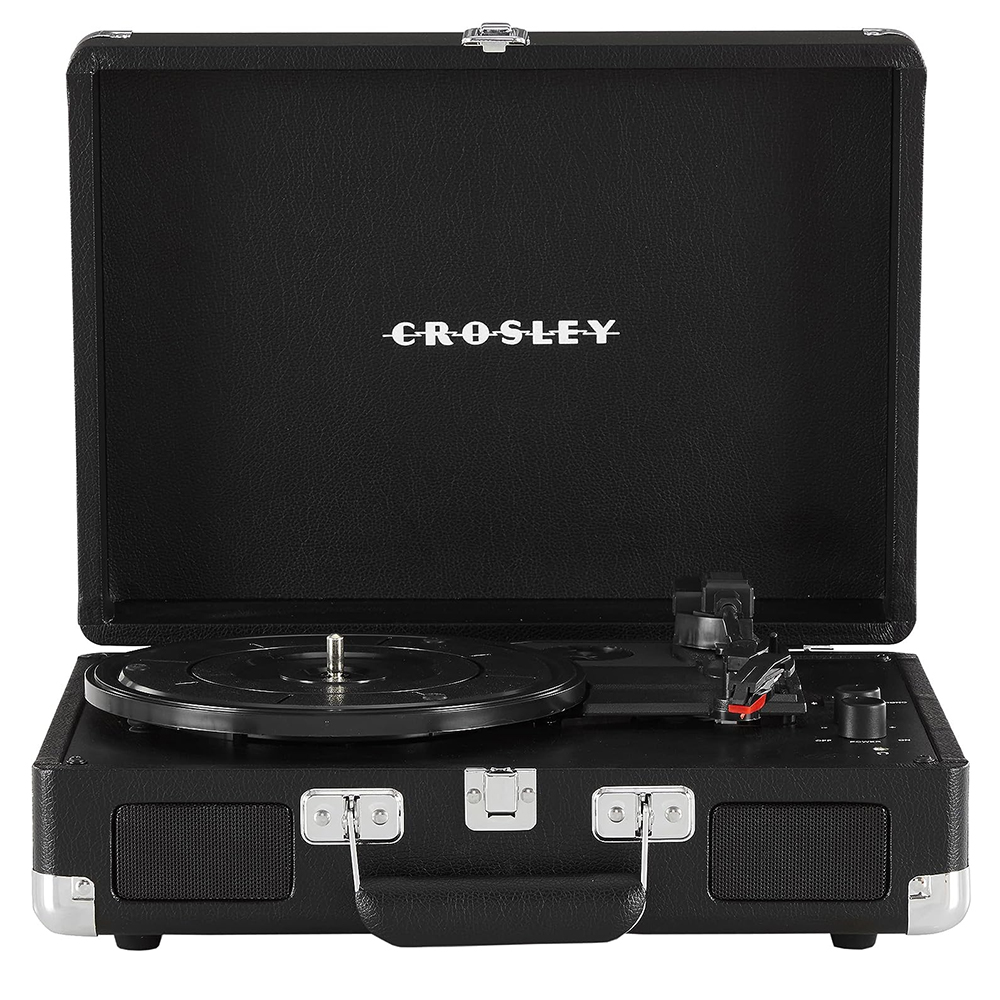 Вініловий програвач Crosley Cruiser Deluxe - Black Ex