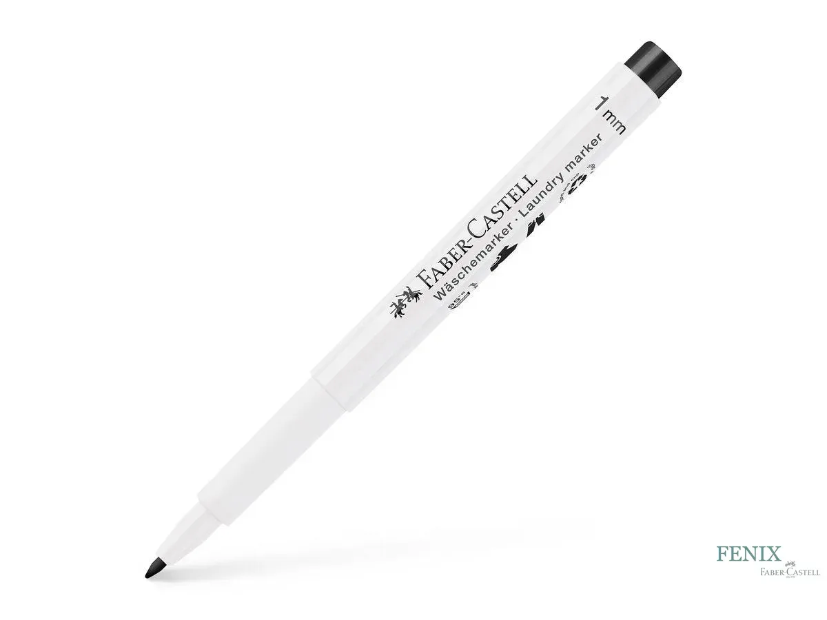 Маркер для ткани, черный, 159502 Faber-Castell