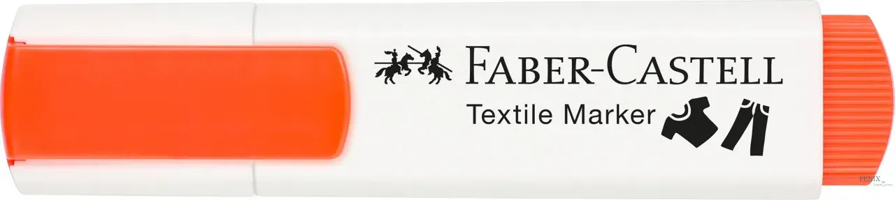 Маркер для ткани NEON оранжевый, 159509 Faber-Castell 2