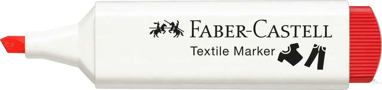 Маркер для ткани, красный BABY, 159522 Faber-Castell