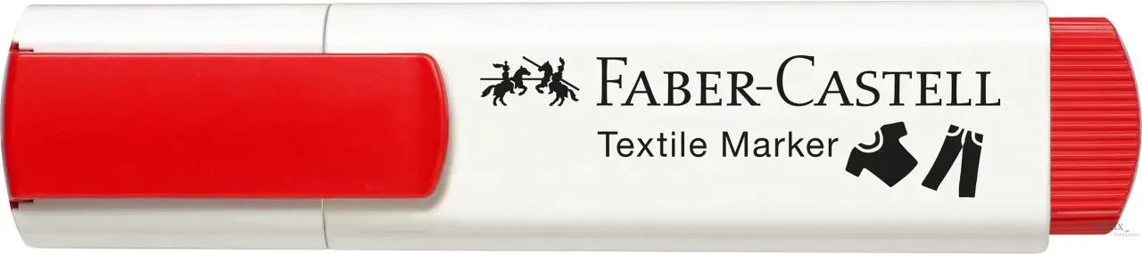 Маркер для ткани, красный BABY, 159522 Faber-Castell 1