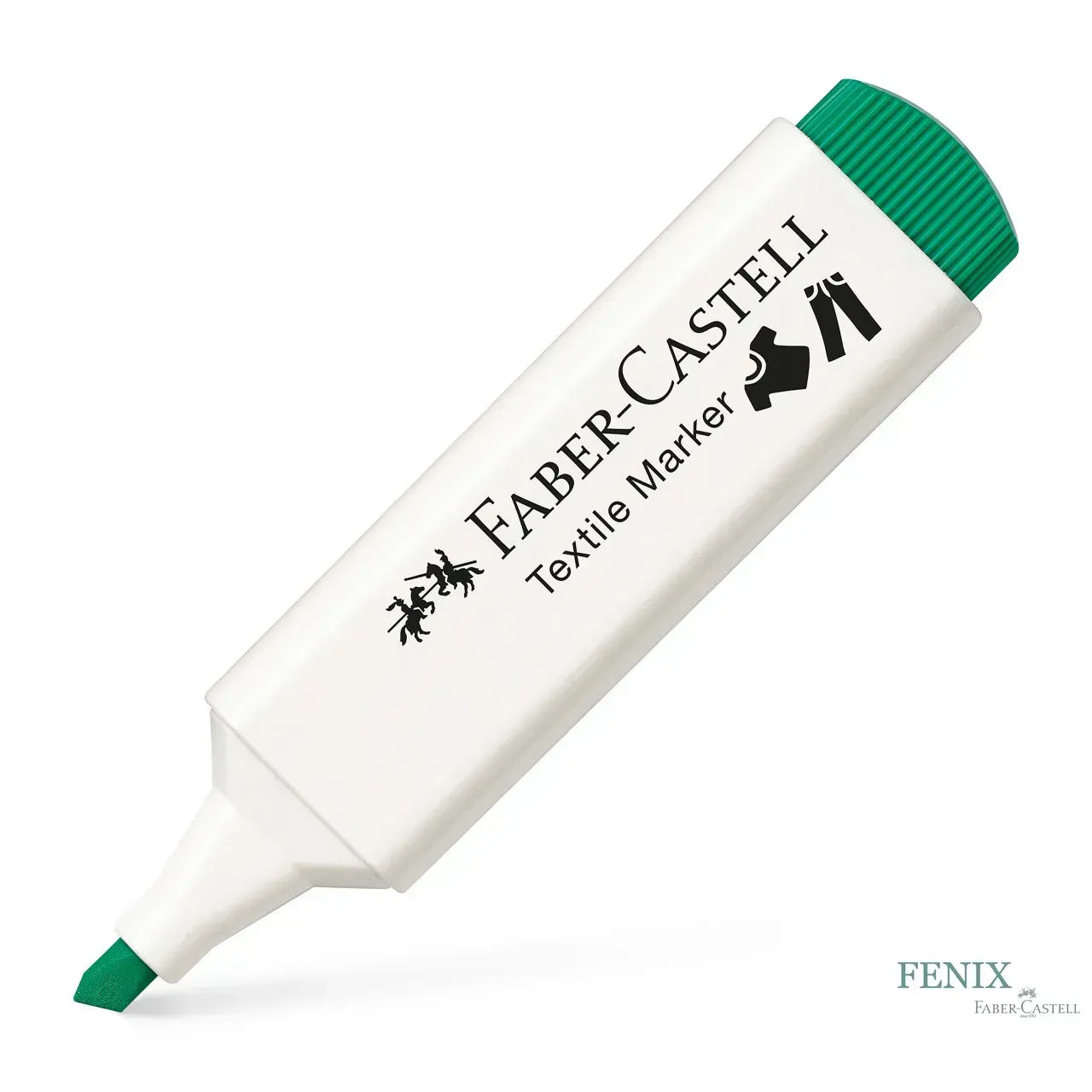 Маркер для ткани, зеленый BABY, 159524 Faber-Castell