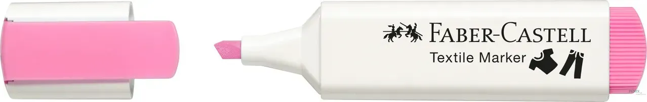 Маркер для ткани, розовый BABY, 159526 Faber-Castell 3
