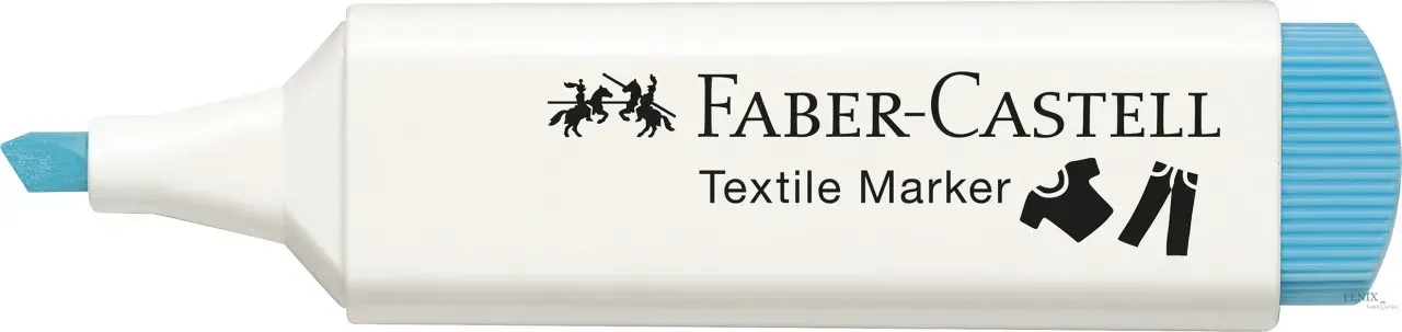 Маркер для ткани, голубой BABY, 159527 Faber-Castell 1