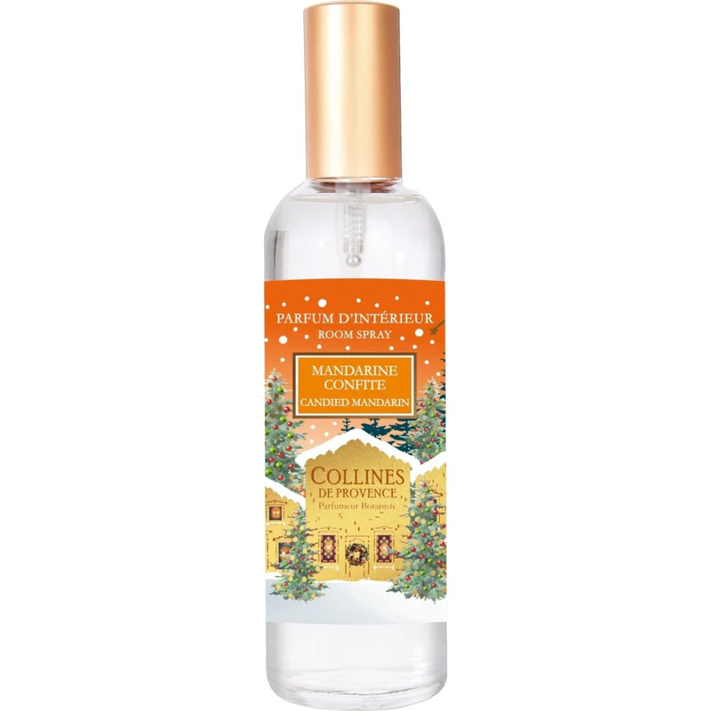 Спрей для комнаты "Мандариновые цукаты" 100 мл, C3504MCO, Collines de Provence