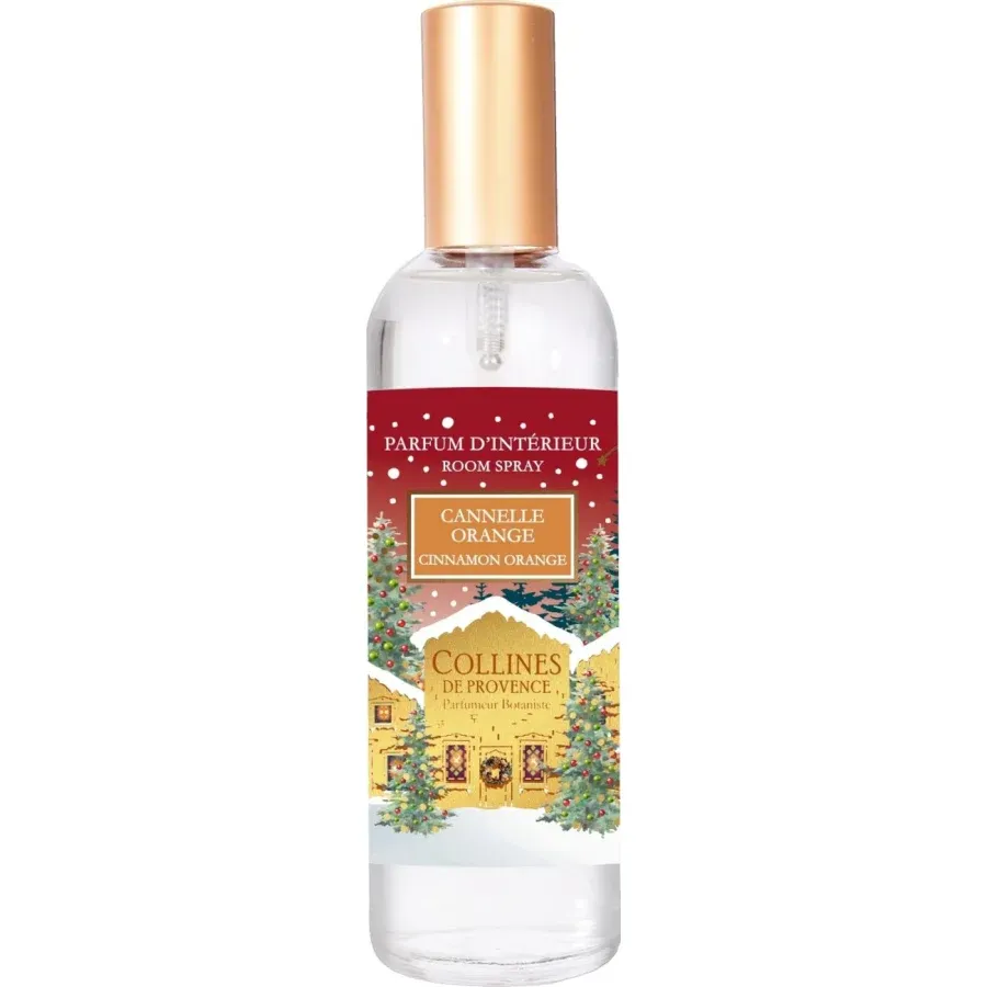 Спрей для комнаты "Апельсин-корица" 100 мл, C3504COR, Collines de Provence