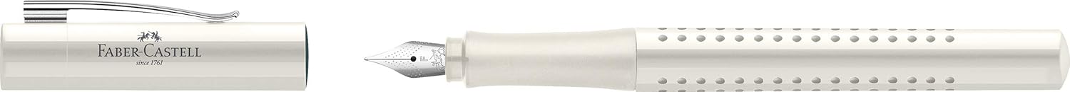 Ручка перьевая Grip 2010 COCONUT MILK  FP F, 140822 Faber-Castell 1