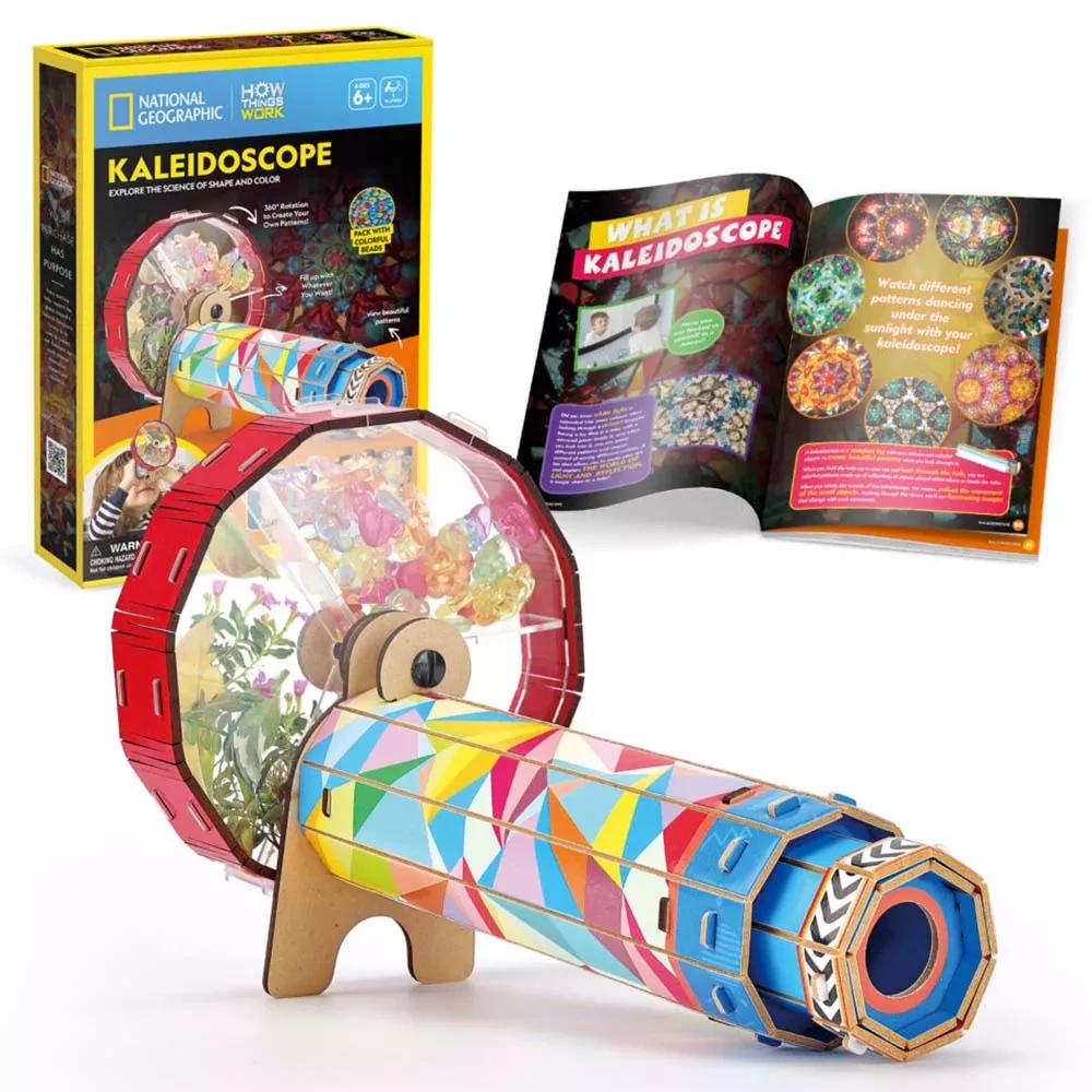 Набор для моделирования STEM "Калейдоскоп", CubicFun, DS1090h 1