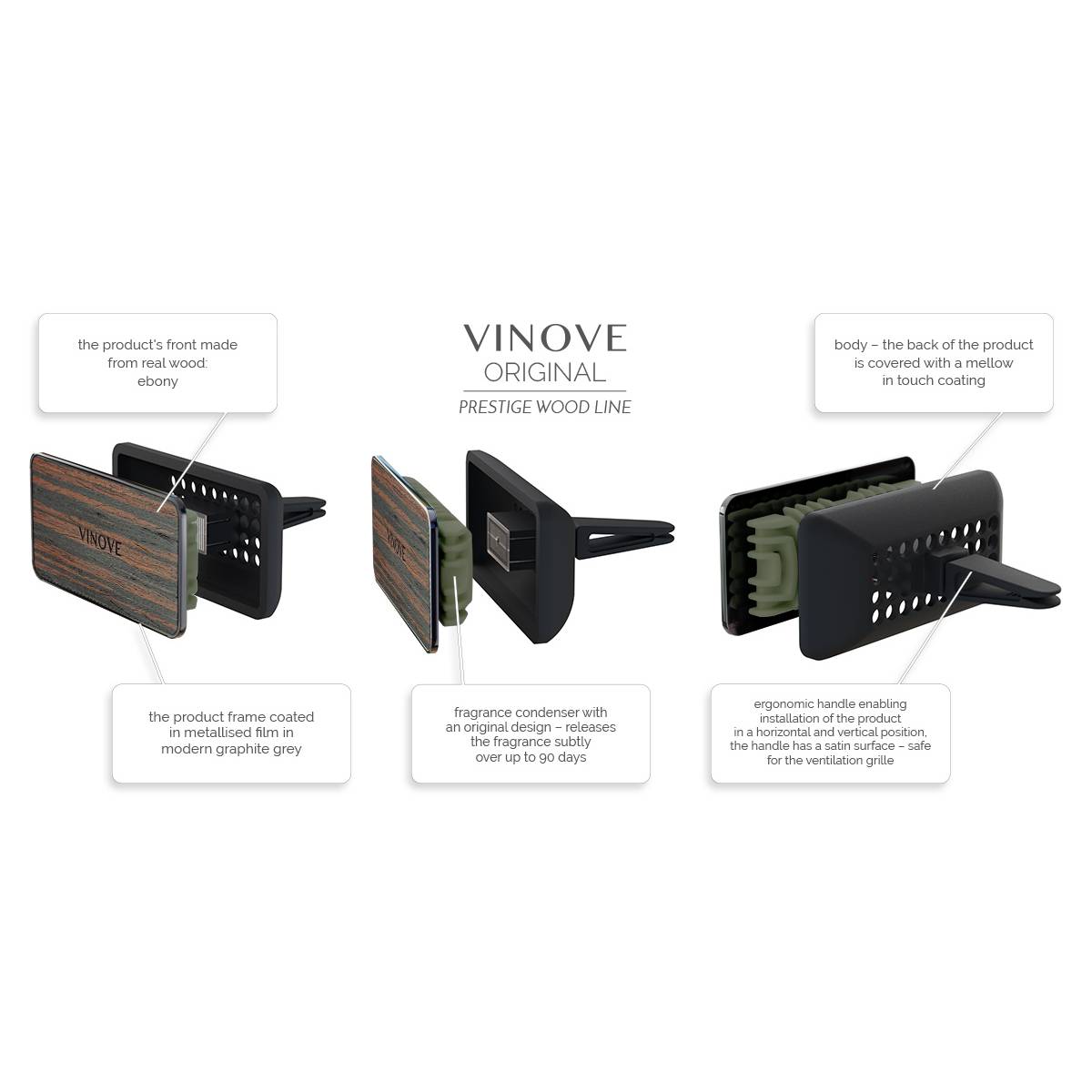 Ароматизатор для автомобиля Дакар Vinove, коллекция Древесная, V10-20 1