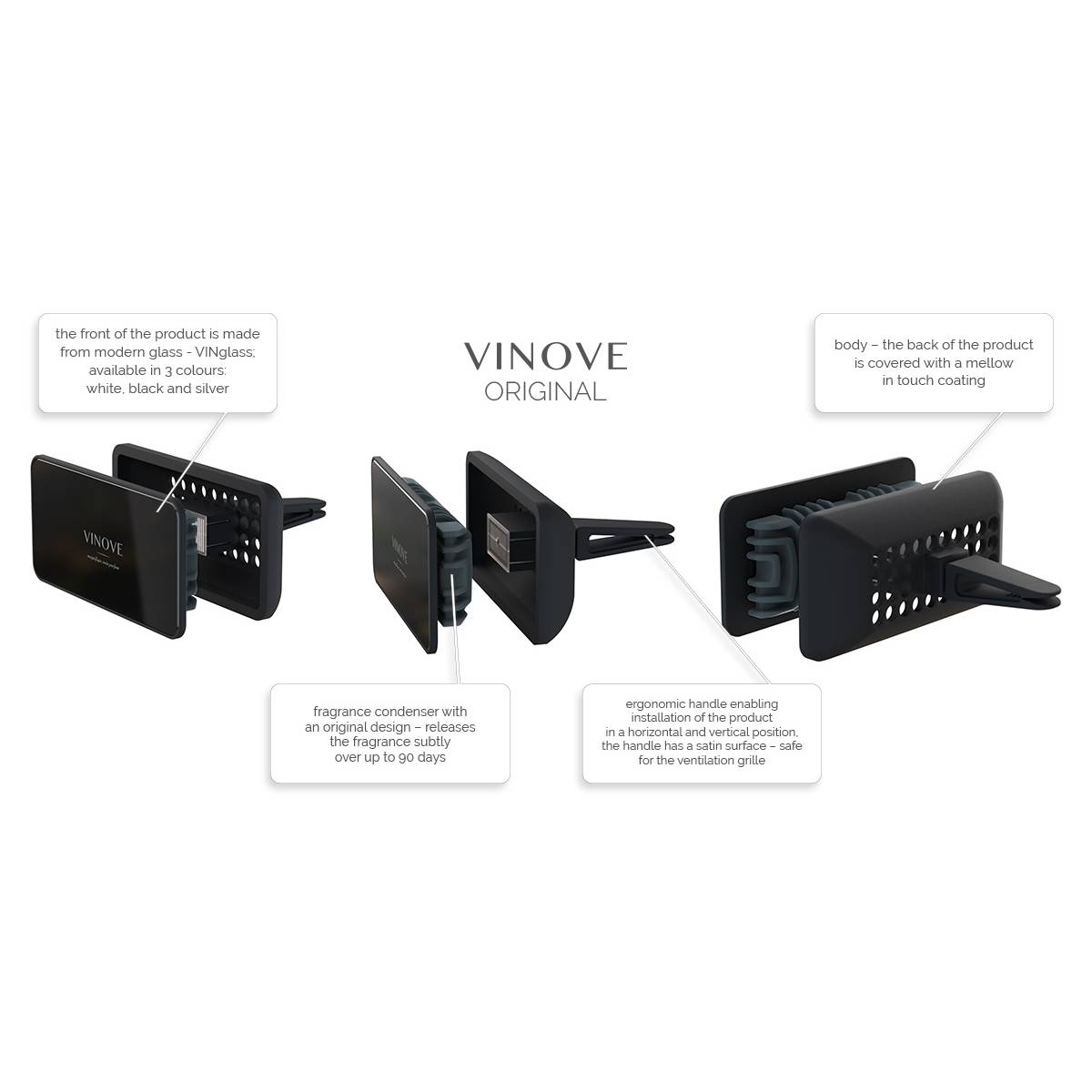 Ароматизатор для автомобиля Лас-Вегас Vinove, коллекция Оригинальная, V01-19 1