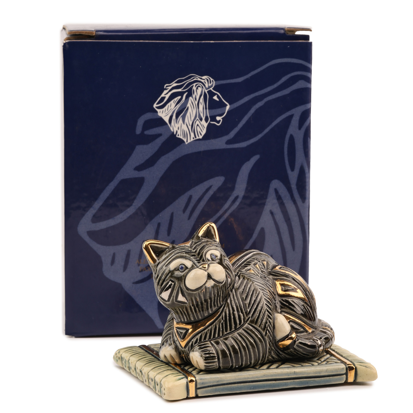 Фигурка Ринконада Anniversary Кот черный на ковре Dr615-14 11