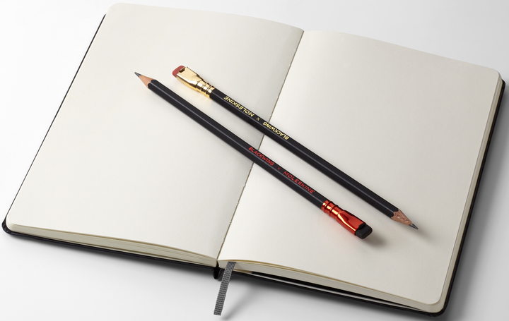 Набір Moleskine x Blackwing (2 Графітових Олівці HB + 2 Графітових Олівці B + Точилка), EWBKWKIT1 4