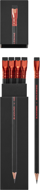 Набір Moleskine x Blackwing (12 Графітових Олівців B), EWBKW01S12SET 1