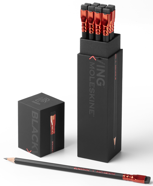 Набір Moleskine x Blackwing (12 Графітових Олівців B), EWBKW01S12SET 2